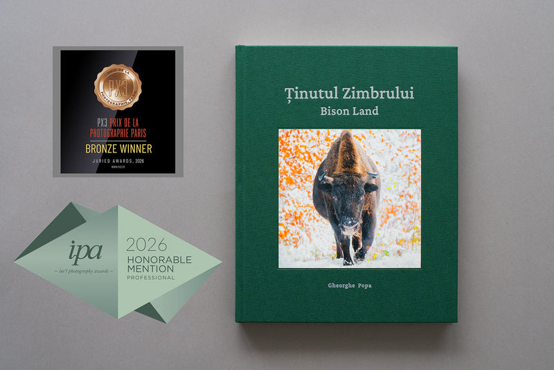 Ținutul Zimbrului, medalie de Bronz la PX3 Prix de la Photographie Paris 2026