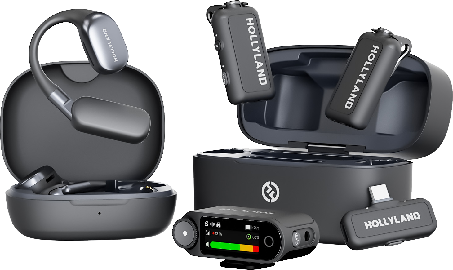 Echipament audio – Microfoane lavalieră wireless pentru creatori de conținut