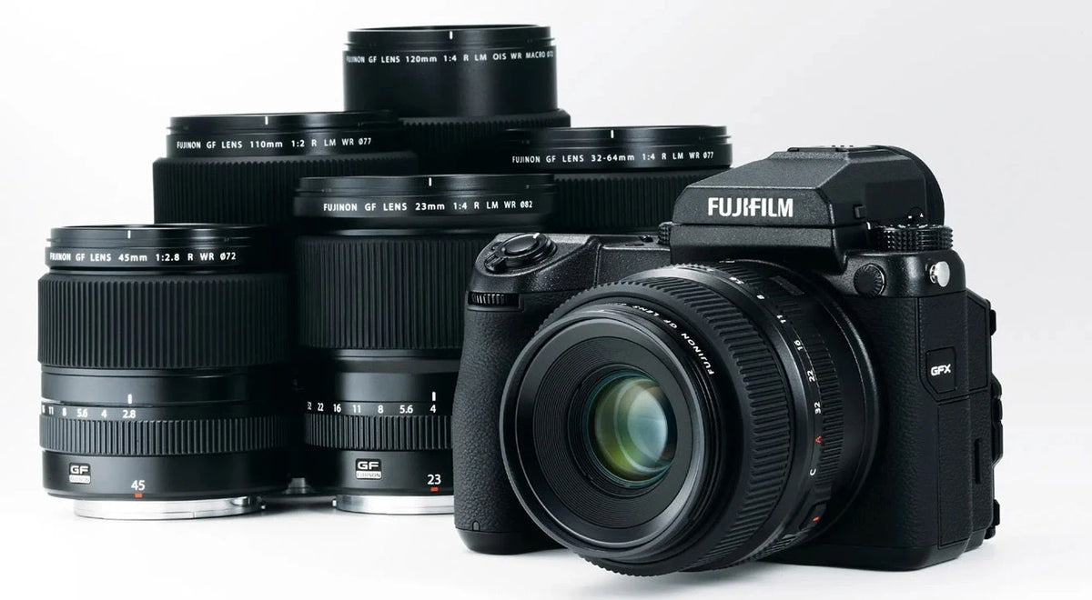 Obiective foto medium format (Fujinon GF)