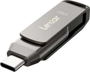 Stick USB Lexar JumpDrive D400 – Dual Drive Type-C & Type-A, 3.1 Gen 1, viteze mari și securitate avansată