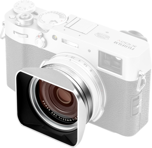 NiSi X100 Series NC UV Filter 49mm + Parasolar și Capac Metalic – Kit dedicat Fujifilm X100