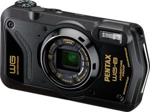 Pentax WG-8 Aparat Foto Compact 20mpx 5x Zoom Optic Subacvatic Rezistent la Socuri Negru