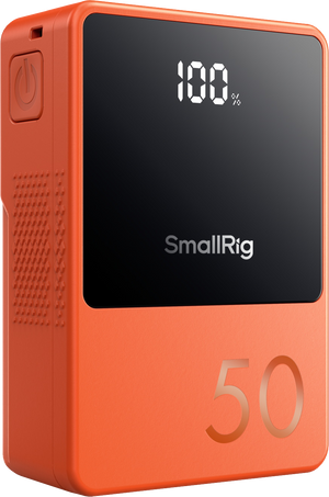 SmallRig 4871 VB50 Acumulator Mini V Mount Portocaliu