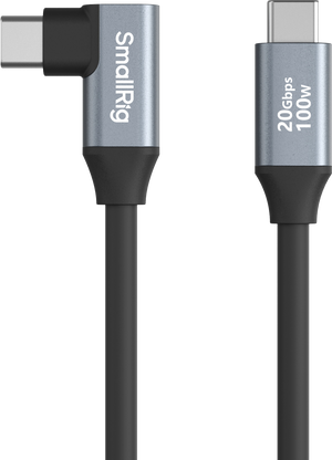 SmallRig 4791 Cablu de Date USB-C Drept la USB-C Unghi Drept 60cm