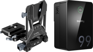 SmallRig 5046 VB99 Pro Mini Kit Baterie cu Placuta V-Lock Rabatabila (4292 + 4064)