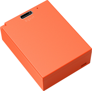 SmallRig 5088 Acumulator Reincarcabil USB-C pentru Fujifilm NP-W126S 1050mAh Portocaliu