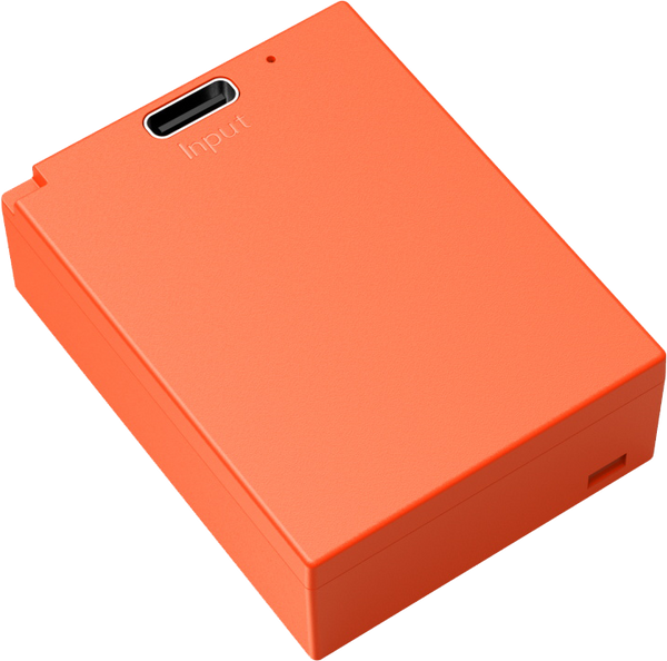 SmallRig 5088 Acumulator Reincarcabil USB-C pentru Fujifilm NP-W126S 1050mAh Portocaliu