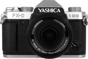 Yashica FX-D 100 – Cameră Digitală Retro cu Simulări de Film