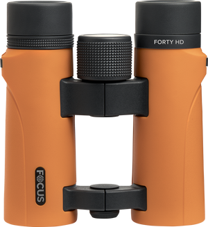 Binoclu Focus Forty 8x34 Ltd. – Ediție aniversară, Orange / Sand / Brown