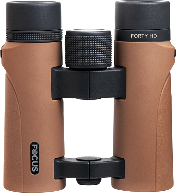 Binoclu Focus Forty 8x34 Ltd. – Ediție aniversară, Orange / Sand / Brown