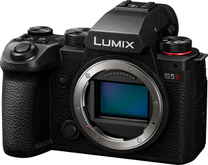 Panasonic Lumix S5 II Body, aparat foto 24.2MP, sistem Phase Hybrid AF, filmare 6K, Mirrorless Full Frame.