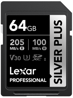 LEXAR SDXC Pro 1066x U3 UHS-I R205/W100(V30) 64GB