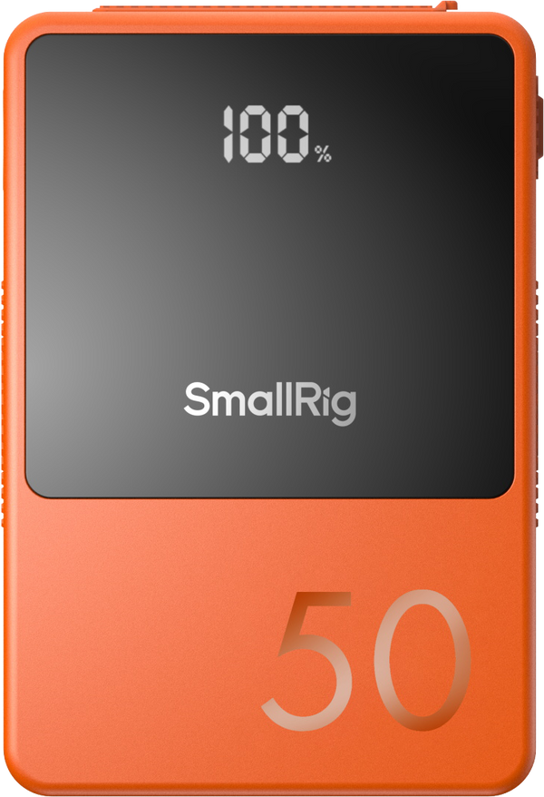 SmallRig 4871 VB50 Acumulator Mini V Mount Portocaliu