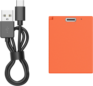 SmallRig 5088 Acumulator Reincarcabil USB-C pentru Fujifilm NP-W126S 1050mAh Portocaliu