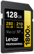 Lexar Card de Memorie SDXC Professional 1800X U3 UHS-II  R280/W210 (V60) 128GB