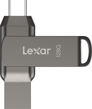 Stick USB Lexar JumpDrive D400 – Dual Drive Type-C & Type-A, 3.1 Gen 1, viteze mari și securitate avansată
