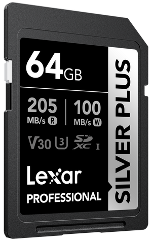 LEXAR SDXC Pro 1066x U3 UHS-I R205/W100(V30) 64GB