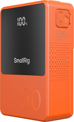 SmallRig 4871 VB50 Acumulator Mini V Mount Portocaliu