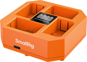 SmallRig 4839 Incarcator cu 4 Canale pentru Acumulatori NP-FZ100