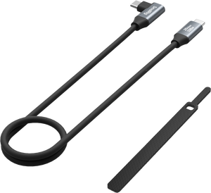 SmallRig 4791 Cablu de Date USB-C Drept la USB-C Unghi Drept 60cm