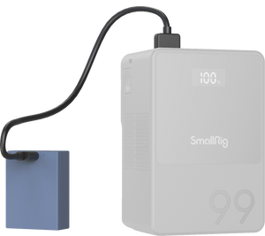 SmallRig 5088 Acumulator Reincarcabil USB-C pentru Fujifilm NP-W126S 1050mAh Albastru