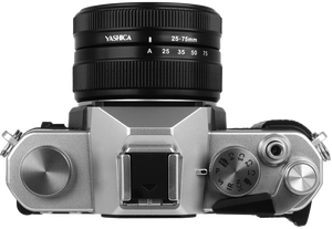 Yashica FX-D 100 – Cameră Digitală Retro cu Simulări de Film