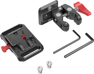 Smallrig 2989 Placuta Adaptoare Mini V-mount cu Clema de Prindere