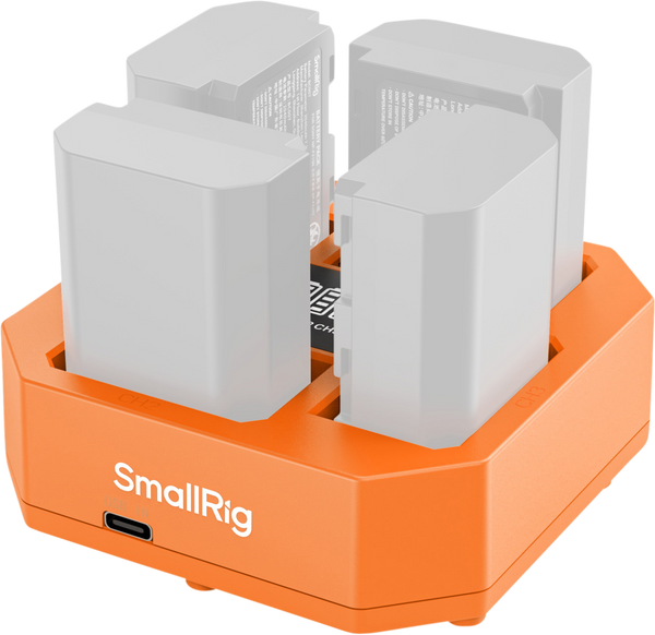 SmallRig 4839 Incarcator cu 4 Canale pentru Acumulatori NP-FZ100