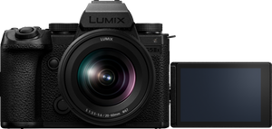 Panasonic Lumix S5IIX Kit cu obiectiv Lumix S 20-60mm, aparat foto Mirrorless Full Frame profesional pentru video și foto.