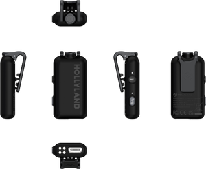 Hollyland LARK MAX 2 Combo + Căști de monitorizare + Camera RX + USB-C RX