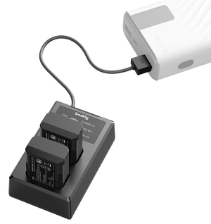 SmallRig 3818 Kit acumulatori si incarcator pentru Sony NP-FW50