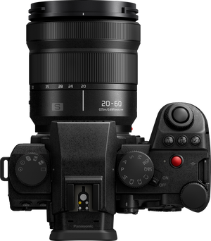 Panasonic Lumix S5IIX Kit cu obiectiv Lumix S 20-60mm, aparat foto Mirrorless Full Frame profesional pentru video și foto.