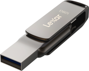 Stick USB Lexar JumpDrive D400 – Dual Drive Type-C & Type-A, 3.1 Gen 1, viteze mari și securitate avansată