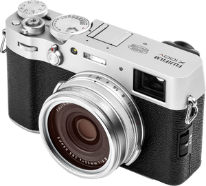 NiSi X100 Series NC UV Filter 49mm + Parasolar și Capac Metalic – Kit dedicat Fujifilm X100