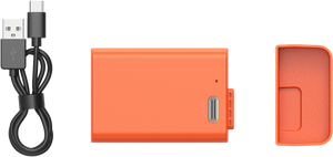 SmallRig 4967 Acumulator Reincarcabil cu USB-C tip Nikon tip EN-EL25 Portocaliu