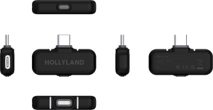 Hollyland LARK MAX 2 Combo + Căști de monitorizare + Camera RX + USB-C RX