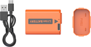 SmallRig 4965 Acumulator Reincarcabil cu USB-C tip NP-FW50 Portocaliu