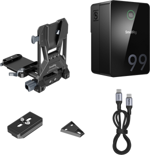 SmallRig 5046 VB99 Pro Mini Kit Baterie cu Placuta V-Lock Rabatabila (4292 + 4064)