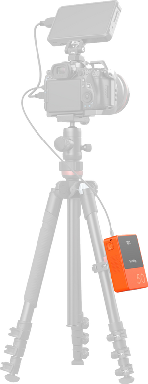 SmallRig 4871 VB50 Acumulator Mini V Mount Portocaliu