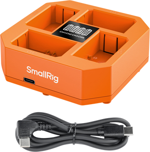 SmallRig 4839 Incarcator cu 4 Canale pentru Acumulatori NP-FZ100