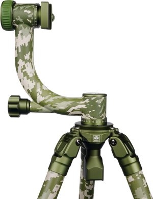 Sirui CT-3204+CH20 Kit Trepied Carbon cu Cap Gimbal Camuflaj