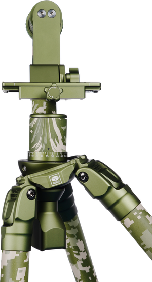 Sirui CT-3204+CH20 Kit Trepied Carbon cu Cap Gimbal Camuflaj