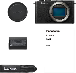 Aparat Foto Mirrorless Panasonic Lumix S9, Full-Frame, Body (Negru)