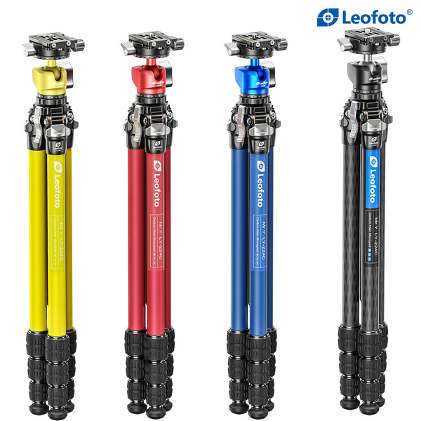 Leofoto trepied foto LY-224C + cap trepied LH-25R