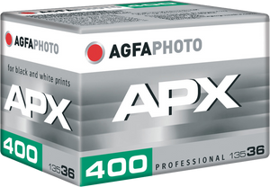 Agfa APX 400 - film negativ alb-negru ingust (ISO 400, 135-36)