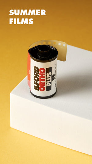 Ilford Ortho Plus Film Alb-Negru Negativ Lat 120 ISO 80