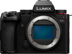 Panasonic Lumix S5 II Body, aparat foto 24.2MP, sistem Phase Hybrid AF, filmare 6K, Mirrorless Full Frame.