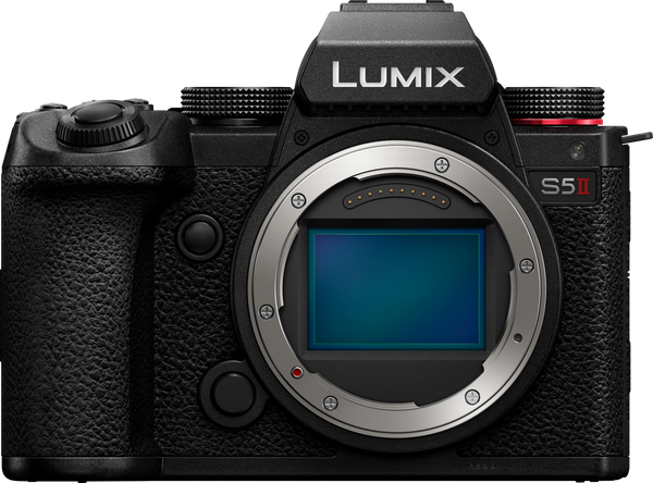 Panasonic Lumix S5 II Body, aparat foto 24.2MP, sistem Phase Hybrid AF, filmare 6K, Mirrorless Full Frame.