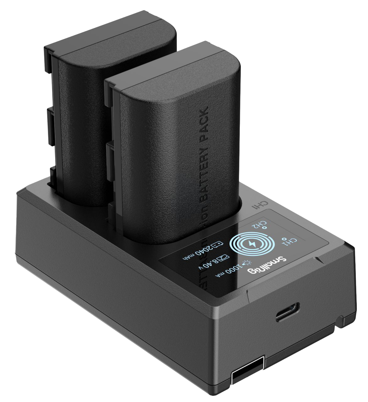 SmallRig 3821 Kit 2 Acumulatori tip Canon LP-E6NH si Incarcator