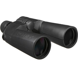 Binoclu Pentax SP 20x60 WP prezentat înclinat, cu vizibilitate asupra obiectivelor și a corpului robust